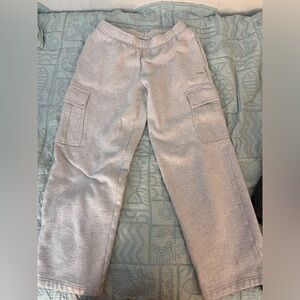 TNA aritzia sweatfleece mega fit cargos